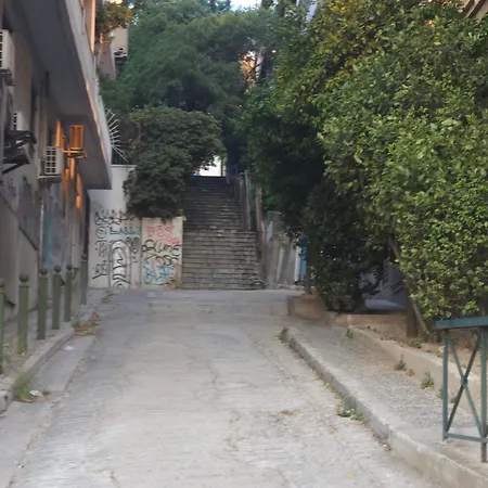 דירה Mets Gem With Balcony Near Acropolis *