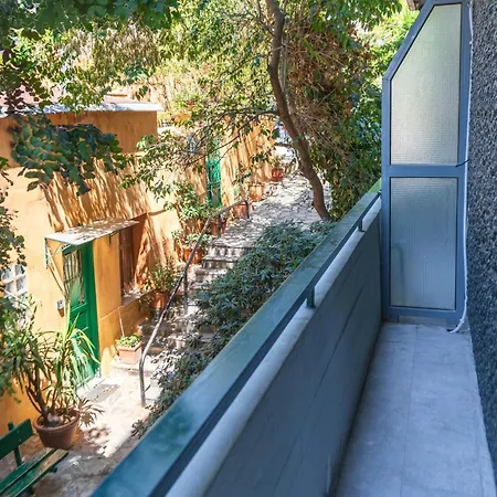Mets Gem With Balcony Near Acropolis דירה *